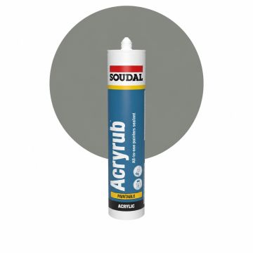 Soudal Acryrub Gris 310ml