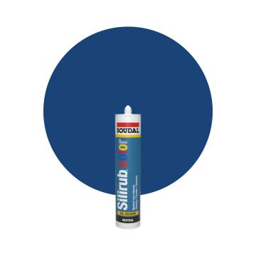Soudal Silirub Color - RAL 5010 Bleu gentiane