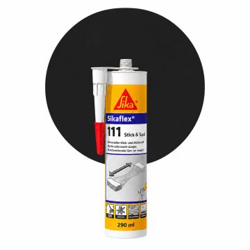 Sikaflex 111 Stick & Seal Noir 290ml