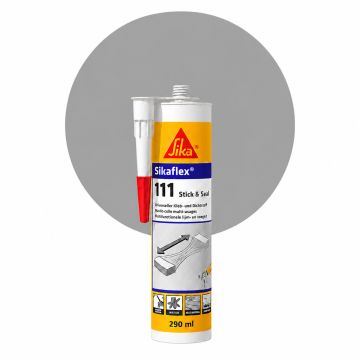 Sikaflex 111 Stick & Seal Gris béton 290ml