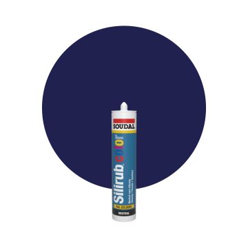 Soudal Silirub Color - RAL 5002 Bleu outremer