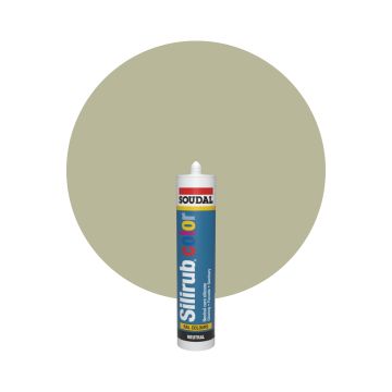 Soudal Silirub Color - RAL 7032 Gris gravier