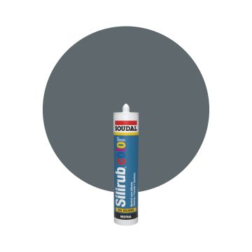 Soudal Silirub Color - RAL 7031 Gris bleu