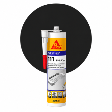 Sikaflex 111 Stick & Seal Noir 290ml