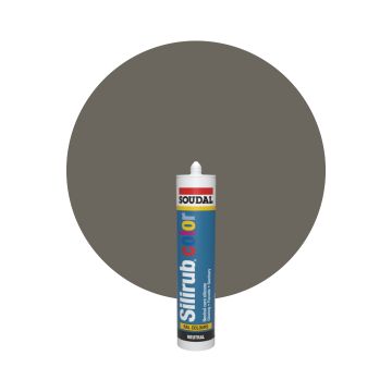 Soudal Silirub Color - RAL 7039 Gris quartz
