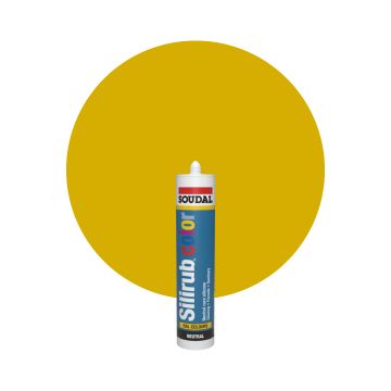 Soudal Silirub Color - RAL 1002 Jaune sable