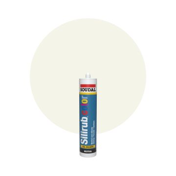 Soudal Silirub Color - RAL 9001 Blanc crème