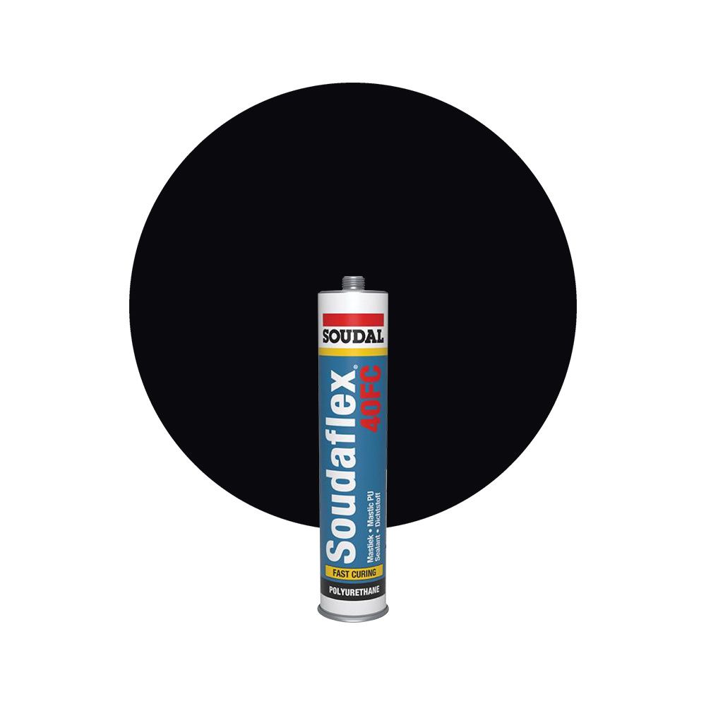 Soudal Soudaflex 40 Fc - Noir, 300 ml main product photo