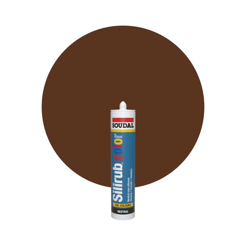 Soudal Silirub Color - RAL 8007 Brun chevreuil main product photo