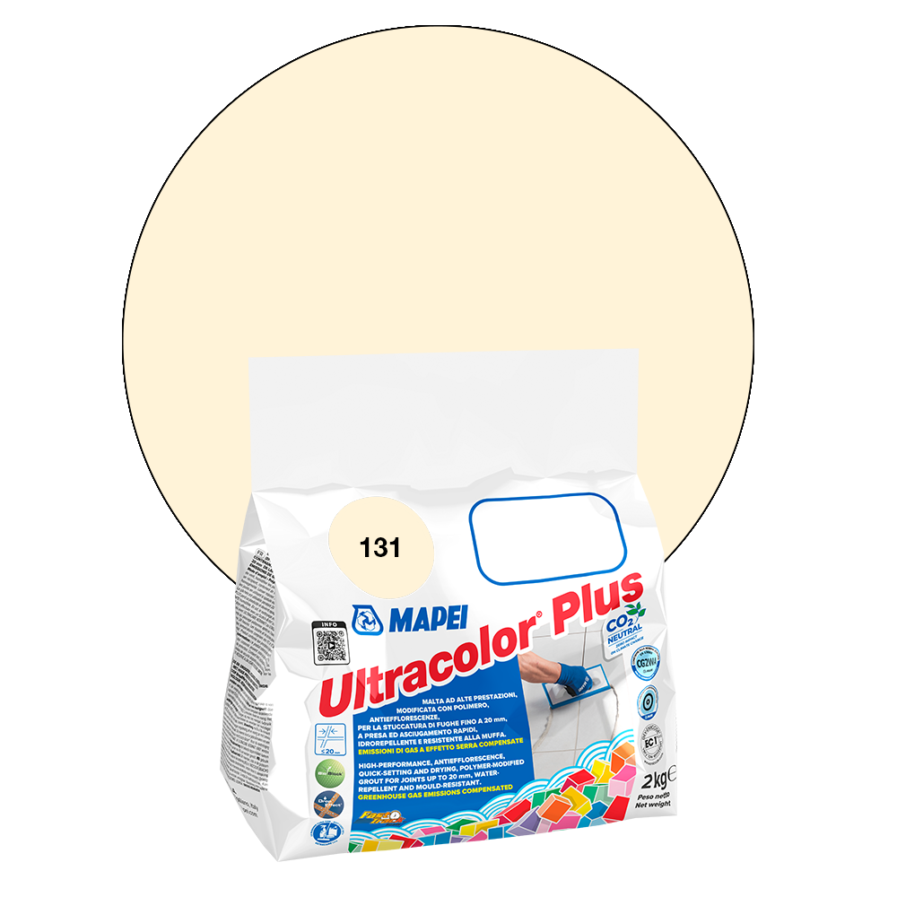 Mapei Ultracolor Plus - 131 Vanille, 2 kg main product photo