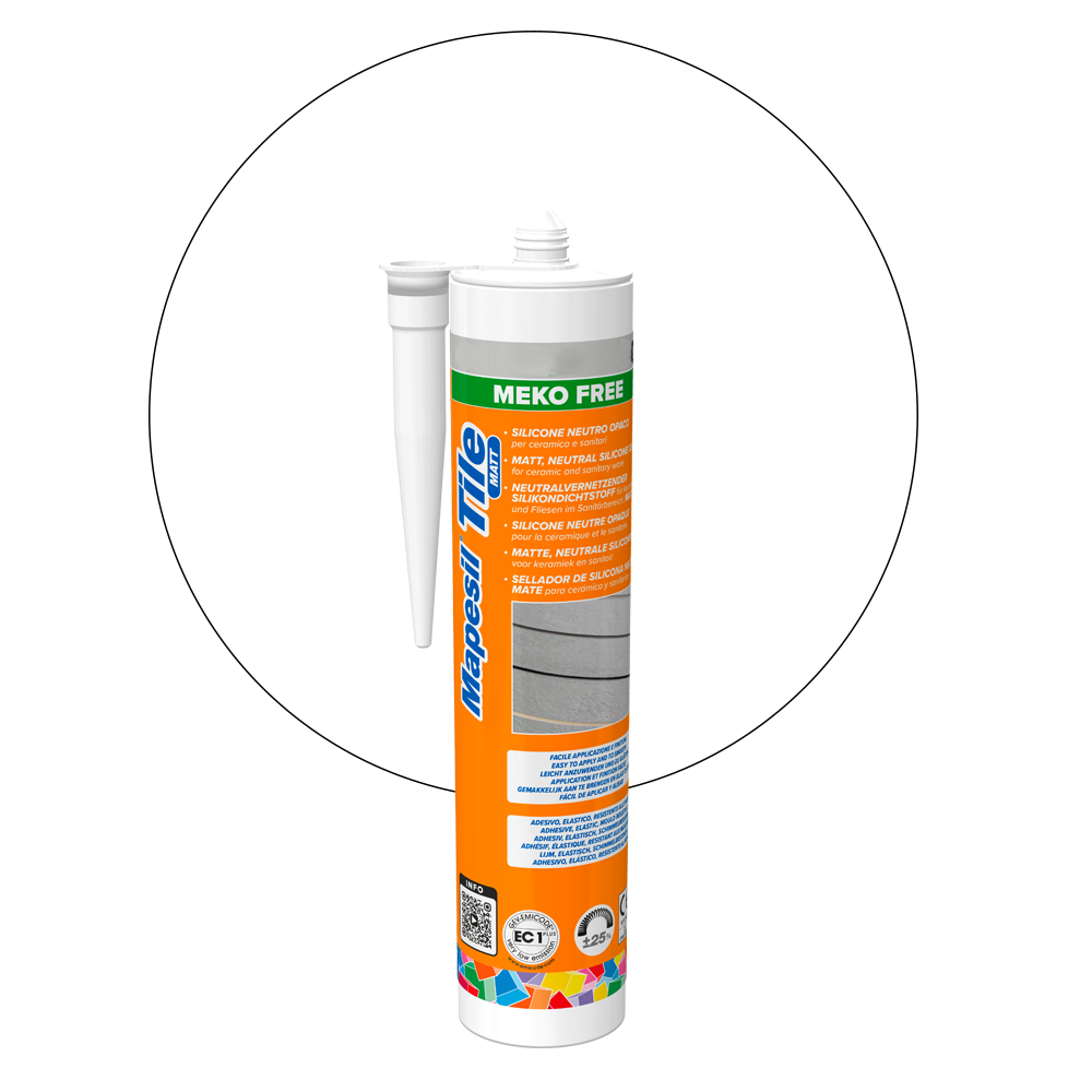 Mapei Mapesil Tile Matt - 100 Blanc main product photo