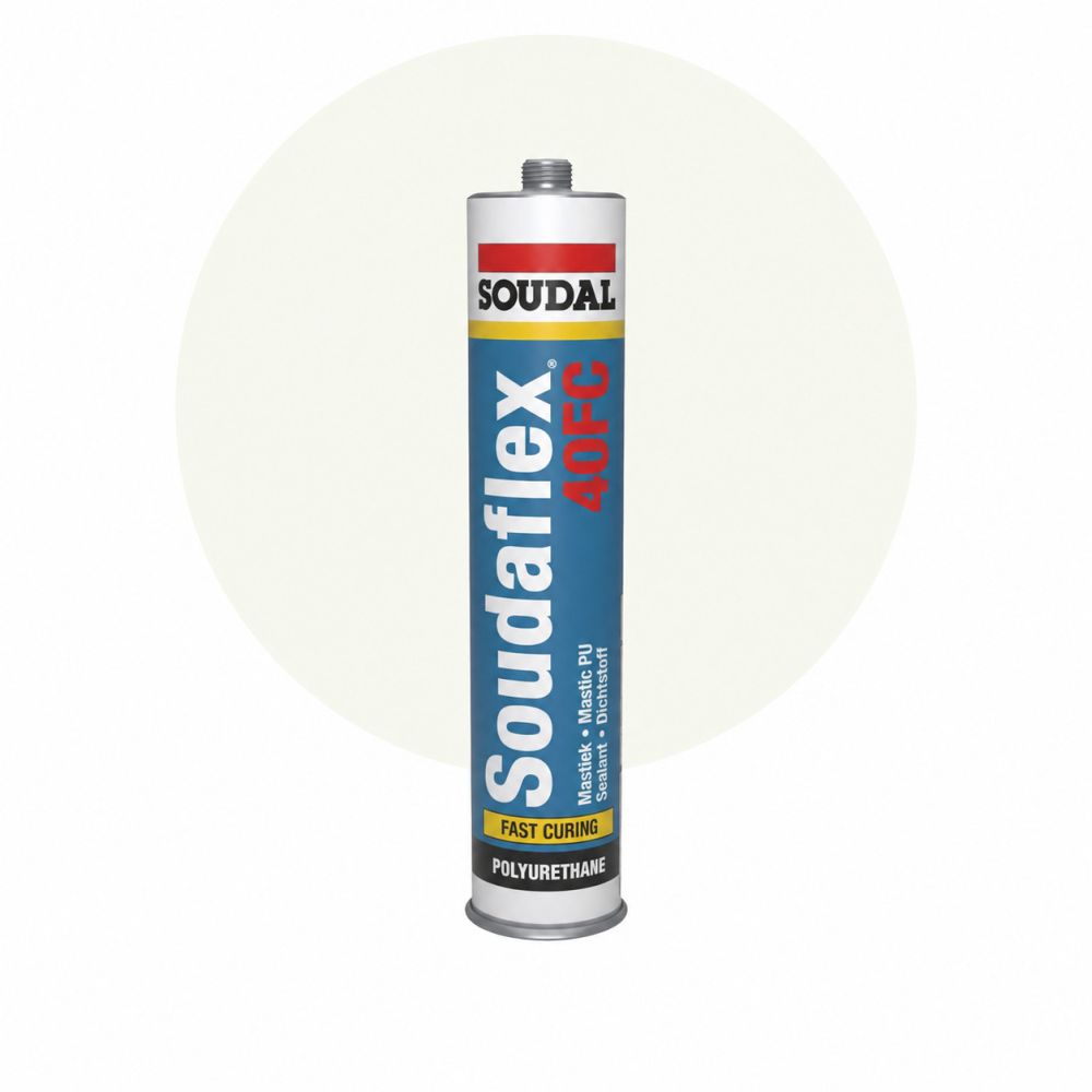 Soudal Soudaflex 40 Fc - Blanc, 300 ml main product photo
