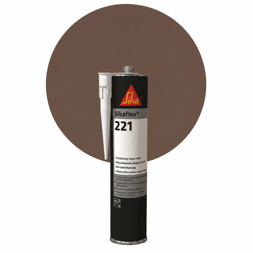 Sikaflex 221 - Brun, 300 ml main product photo