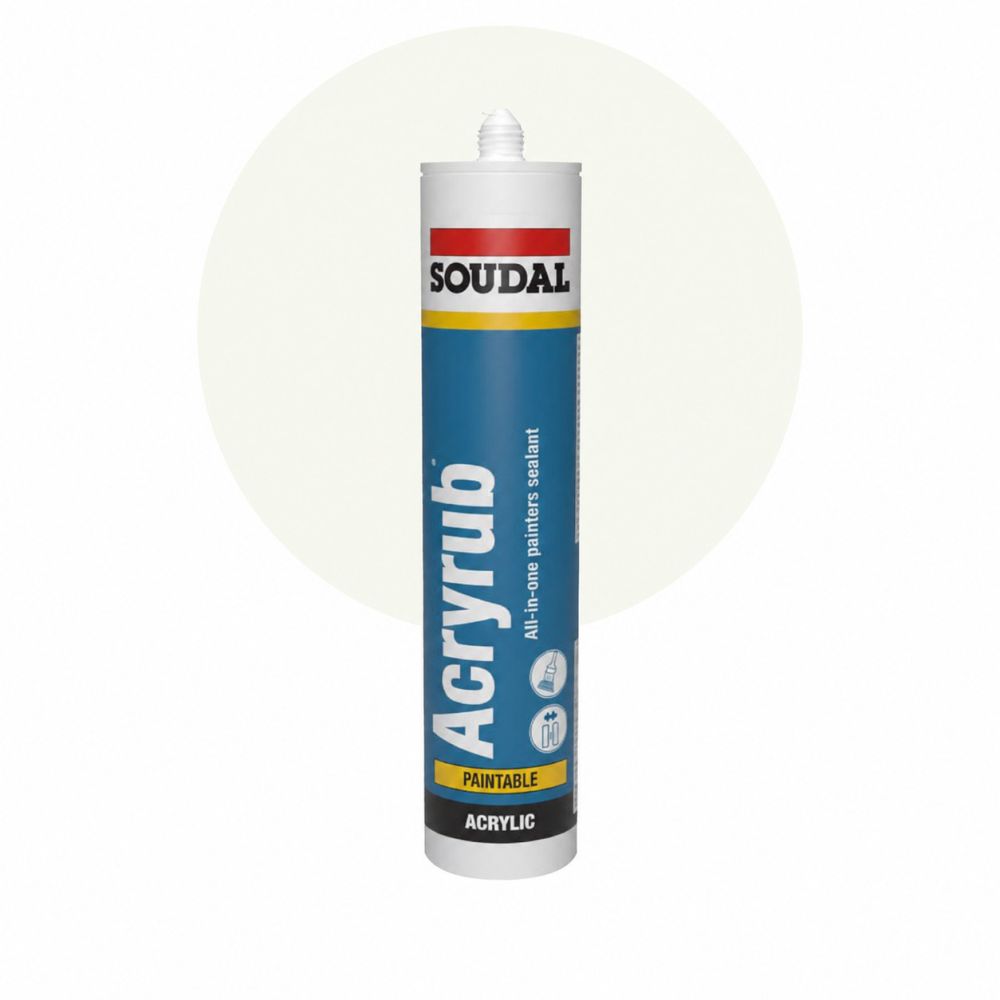 Soudal Acryrub - Blanc main product photo