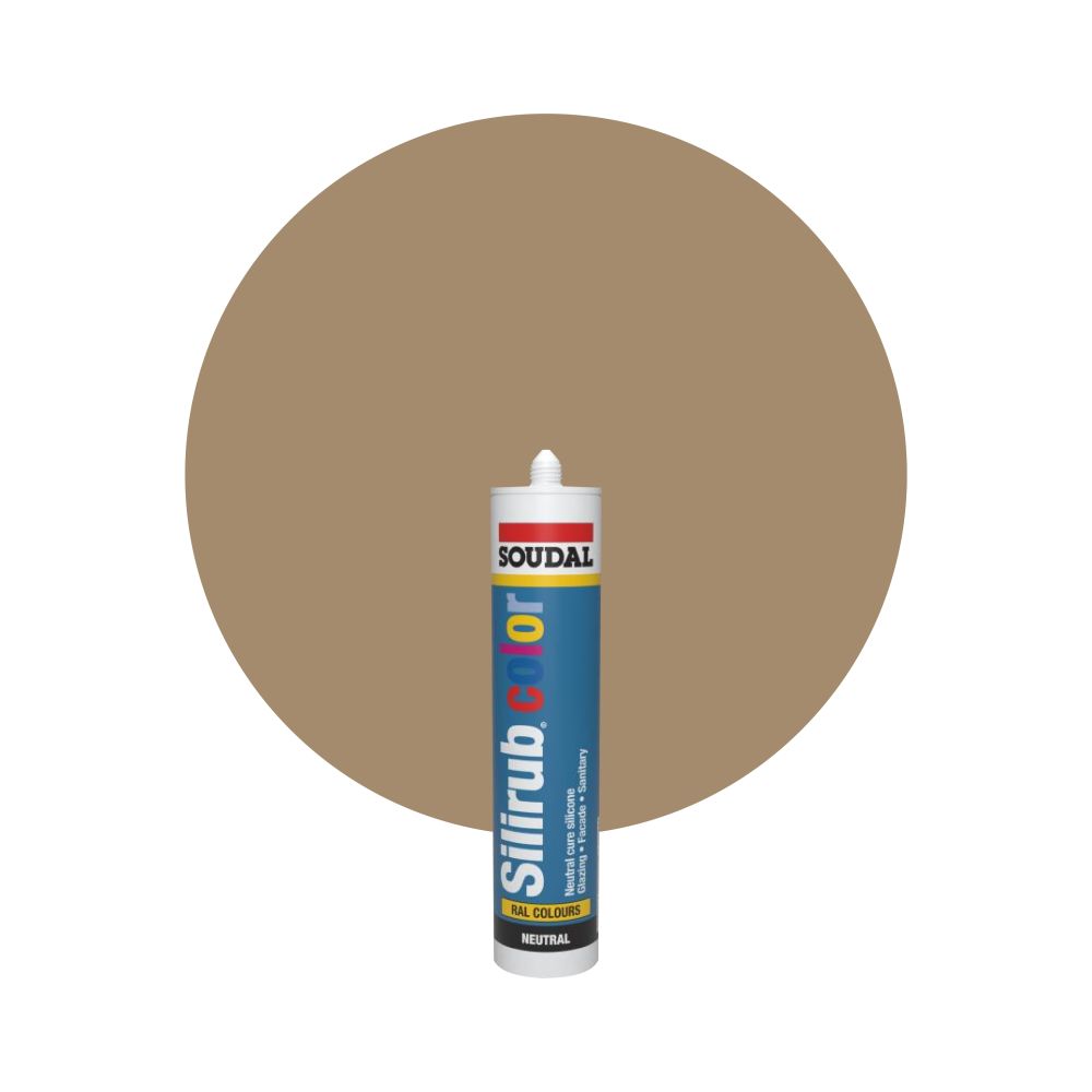 Soudal Silirub Color - RAL 1019 Beige gris main product photo