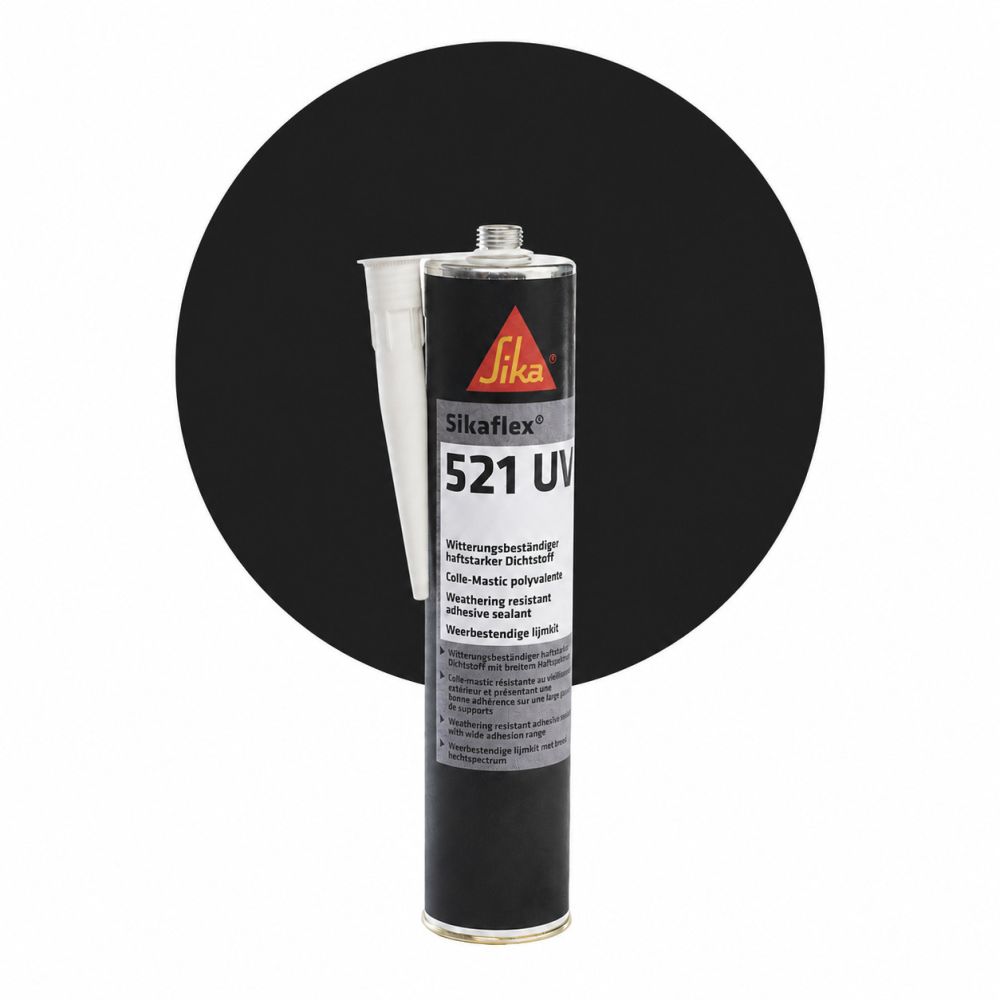 Sikaflex 521 UV - Noir, 300 ml main product photo