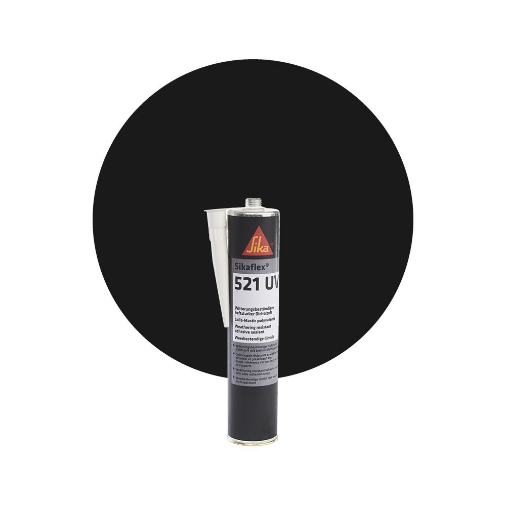 Sikaflex 521 UV - Noir, 300 ml main product photo