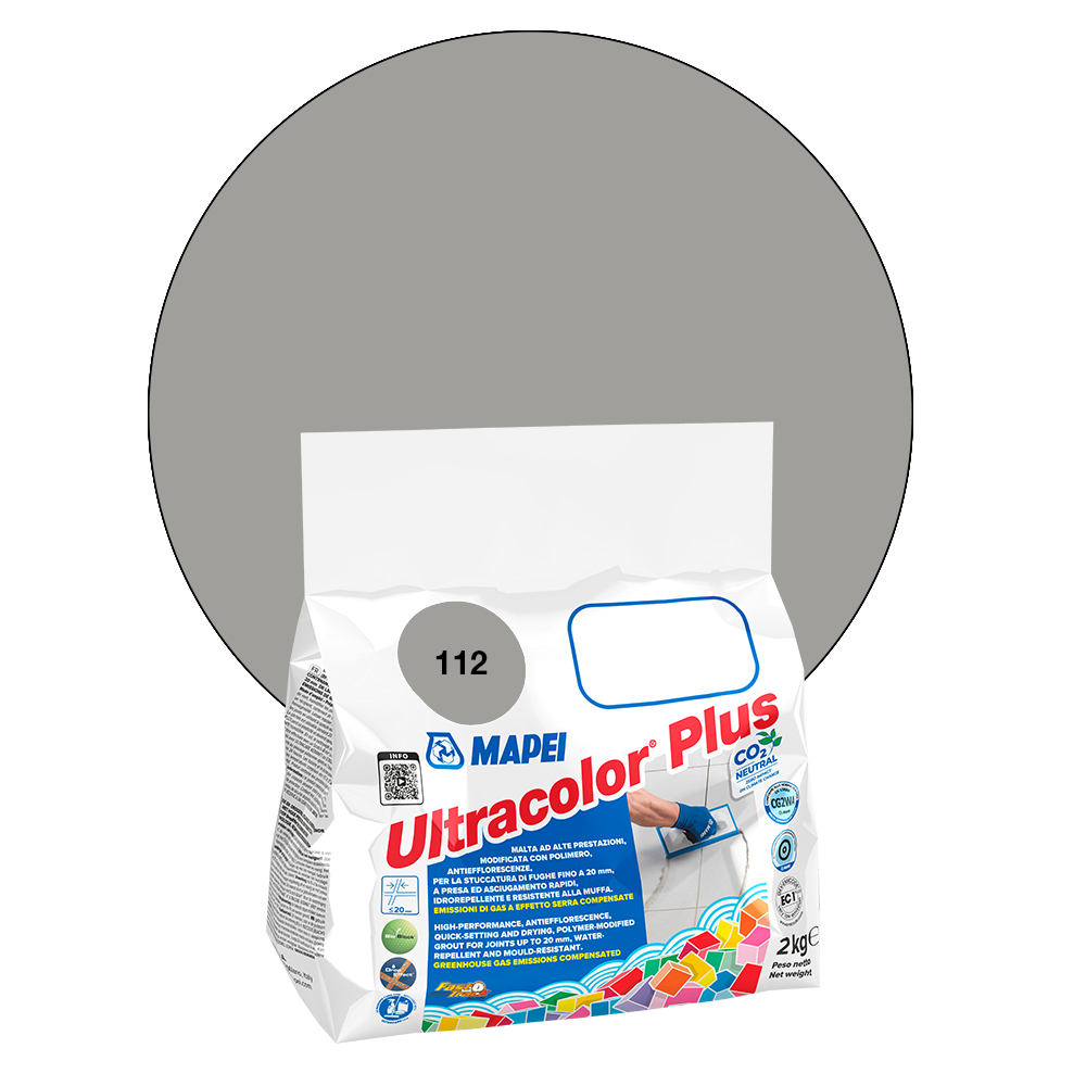 Mapei Ultracolor Plus - 112 Gris Moyen - 2 kg main product photo