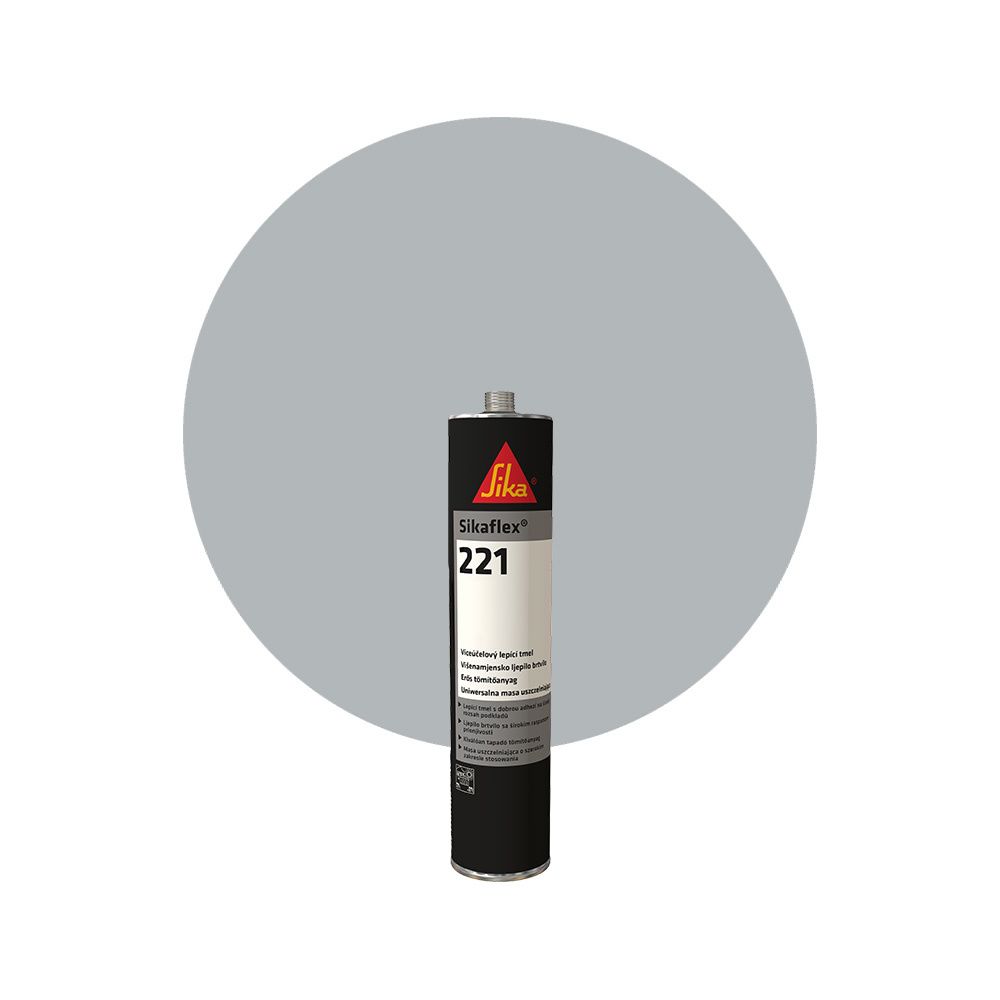Sikaflex 221 - Gris clair, 300 ml main product photo