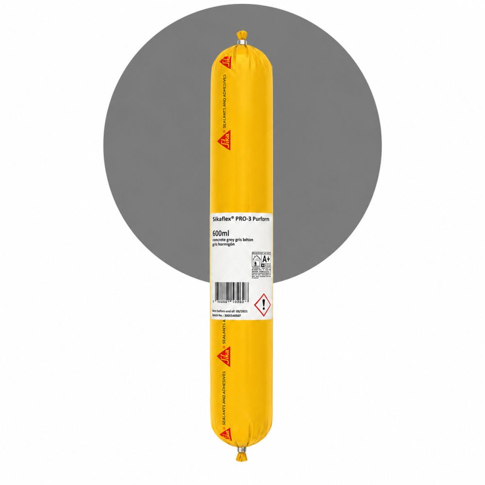 Sikaflex PRO-3 Purform 600ml - Gris moyen main product photo